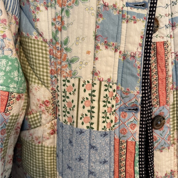 Patchwork Quilted Jacket - Picture 4 of 4